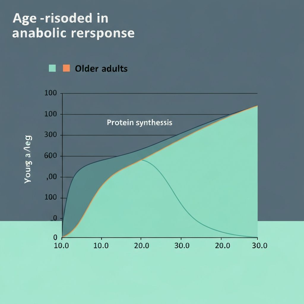Age-related differences in protein response
